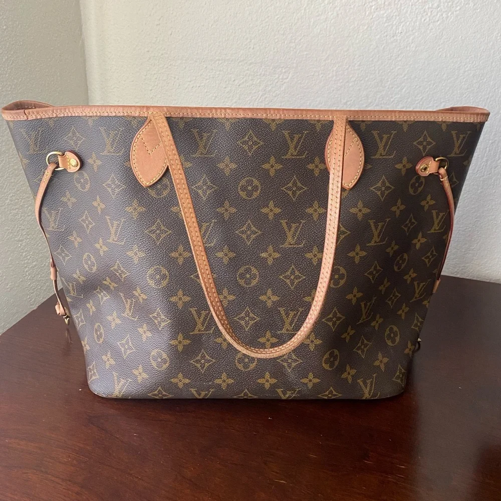 ❤️ Louis Vuitton Neverfull MM Bag - Picture 16 of 17